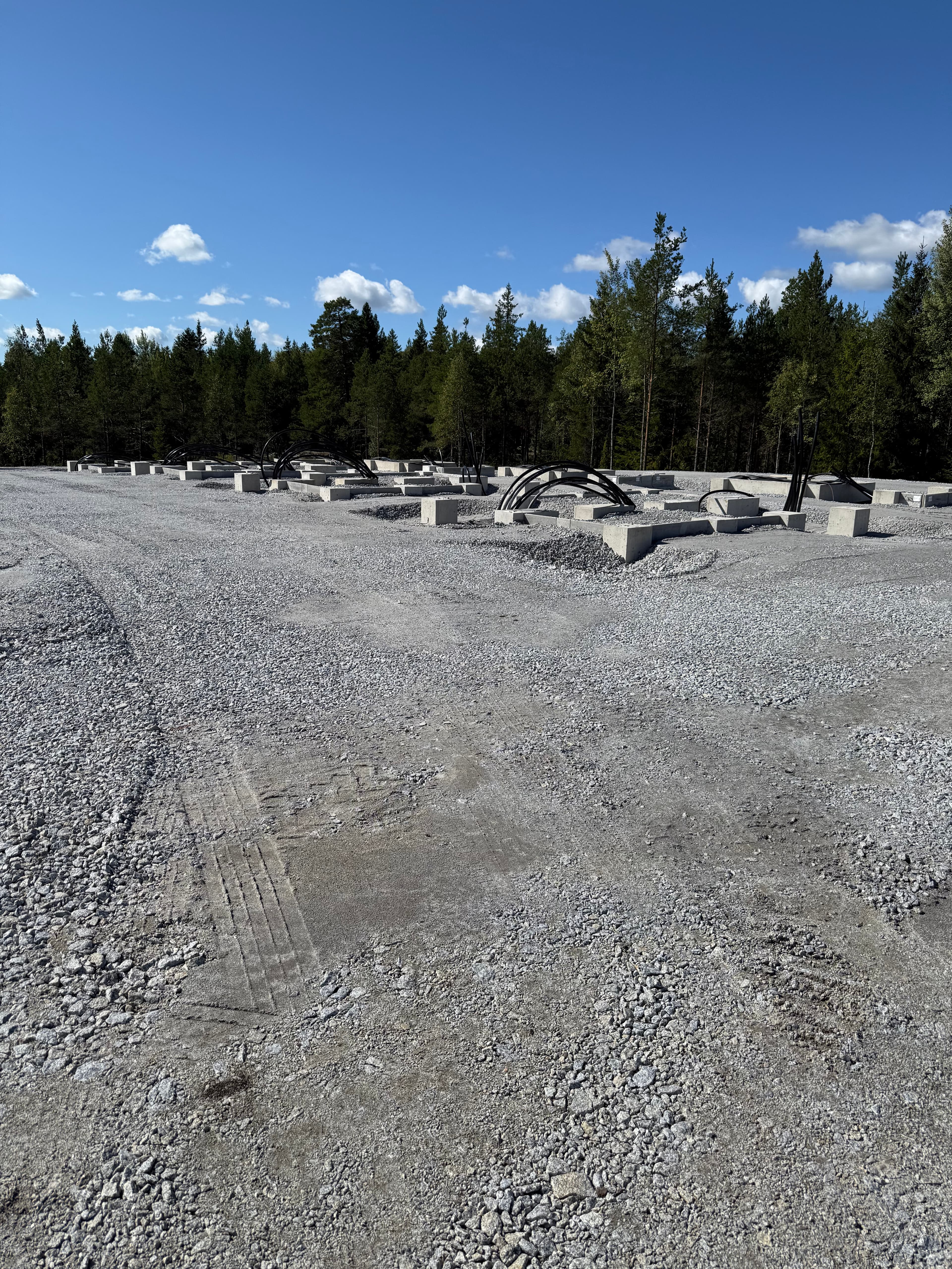 Inspection and control of groundwork and electrical infrastructure — Finland 120 MW battery plant
