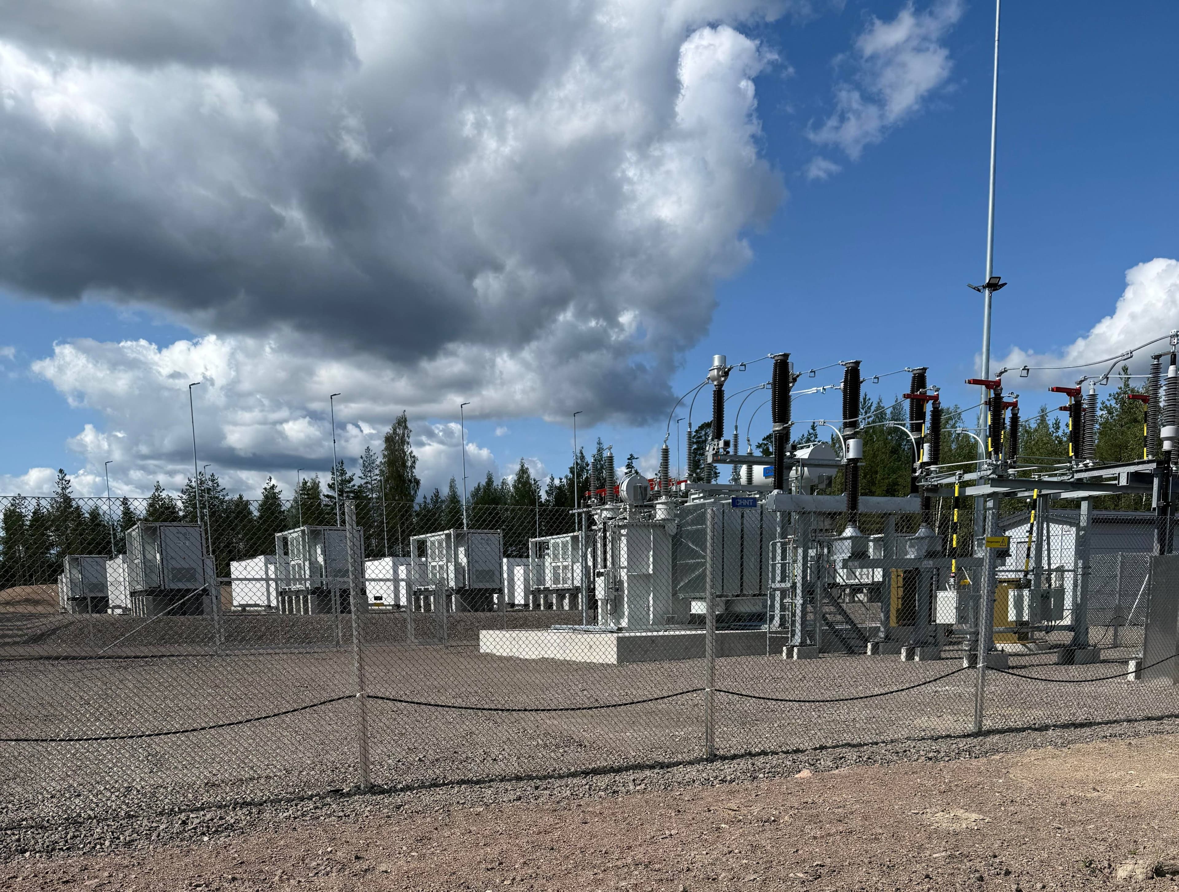 Sungrow battery facility in Finland — inspection and corrosion protection by Globe Energy